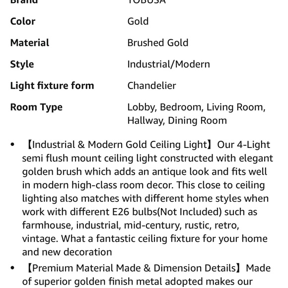 Industrial Sputnik Light Fixture - Picture 3 of 5